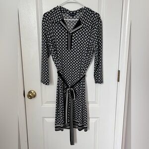 Navy Blue Mini Dress